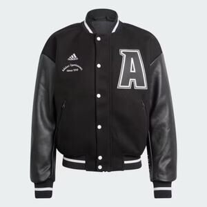 NEW Adidas Collegiate Premium Jacket Varsity Letter Jacket